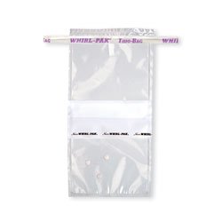 Nasco Whirl-Pak B01254WA 100-Pack Sterile Sampling Bags with Sodium Thiosulfate for Water Testing - Ideal for Laboratory, Environmental Monitoring & Food Safety Inspections