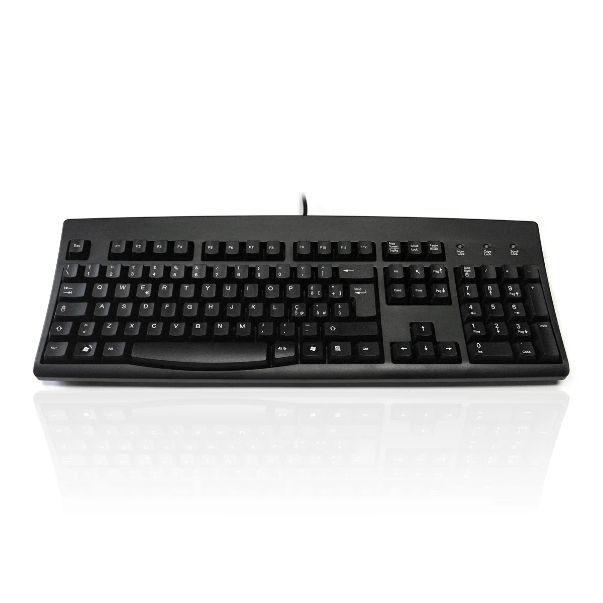 Accuratus KYBAC260 Black USB Multilingual Keyboard - Perfect for Office, Gaming & Multilingual Typing