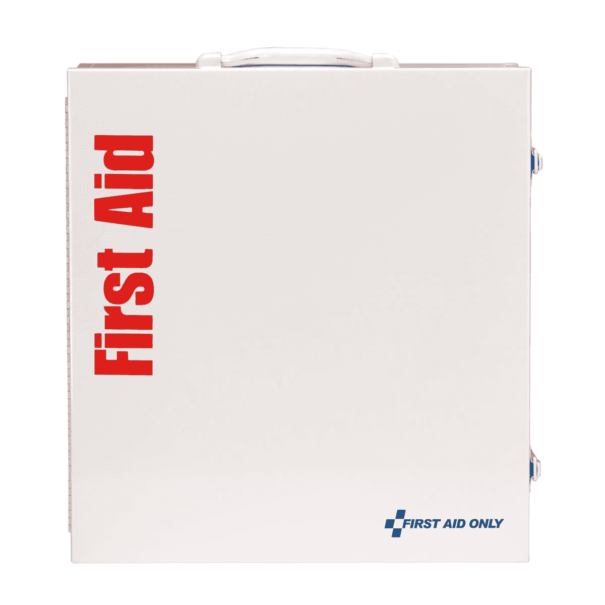 100 Person ANSI B+ 3 Shelf First Aid Cabinet - Wall Mount Medical Supply Storage for Workplace, School & Home Safety