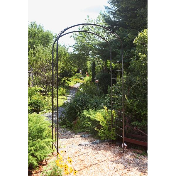 Achla Designs Monet Arbor Arb 10 - Elegant Garden Arch for Outdoor Weddings, Vine Support & Backyard Decor