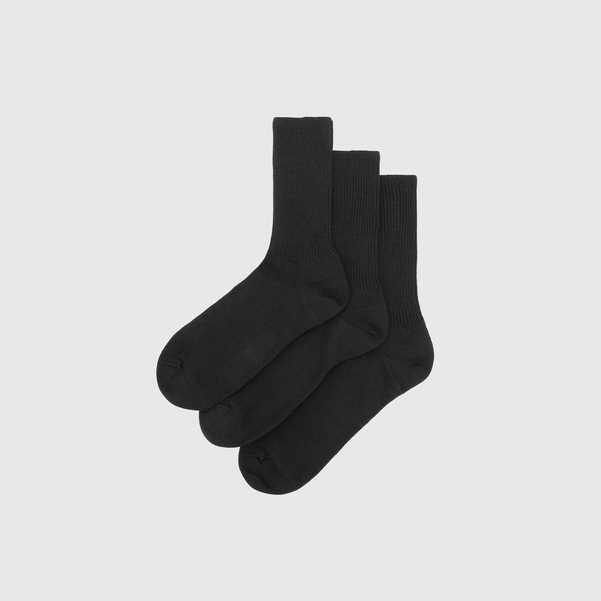 Premium LAGOM 3-Pack Black Face Masks - Breathable & Comfortable for Daily Use, Work, Travel, and Outdoor Activities