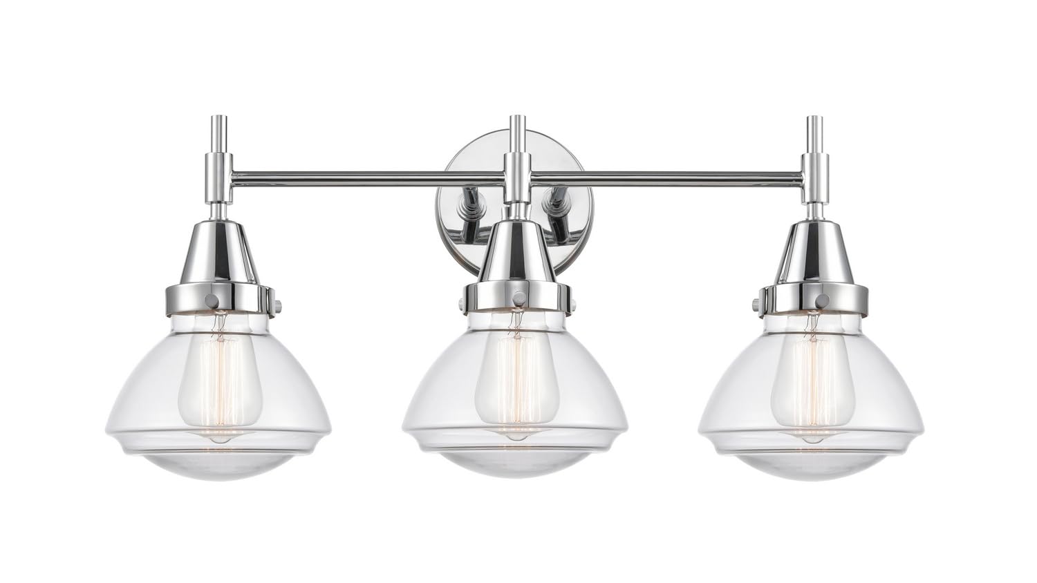 Innovations 447-3W-PC-G322-LED 36W Dimmable LED Bathroom Vanity Light - Modern Waterproof Lighting Fixture for Bathroom, Powder Room & Dressing Area