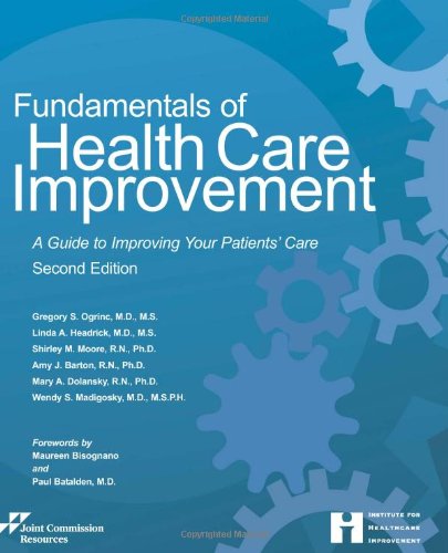Fundamentals of Health Care Improvement 2nd Edition - Patient Care Guide for Medical Professionals | Improve Healthcare Quality & Outcomes for Better Treatment