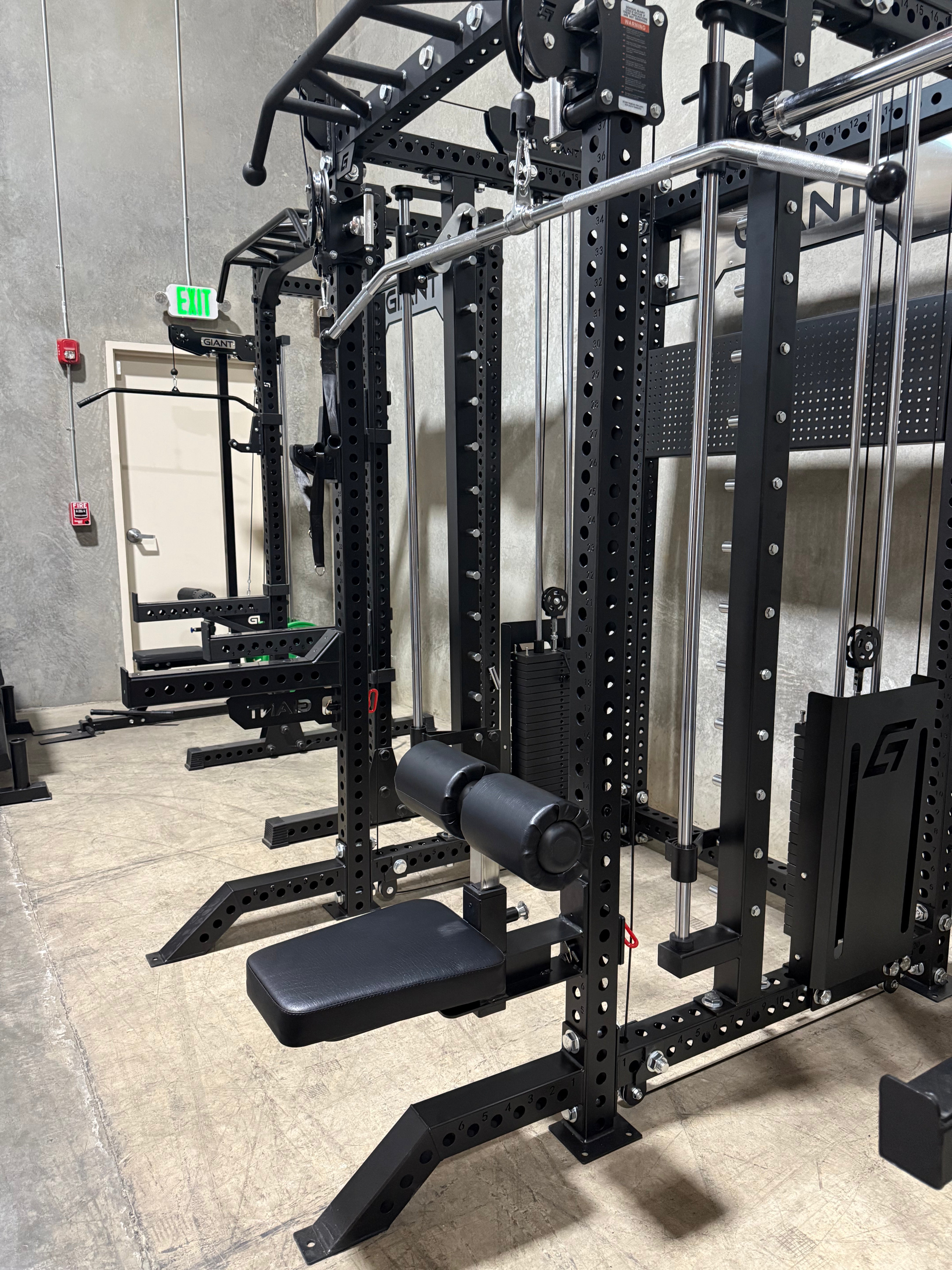 GIANT Lat Pull Down Seat 3X Series - Heavy Duty Gym Equipment for Home & Commercial Use | Strength Training & Back Workouts