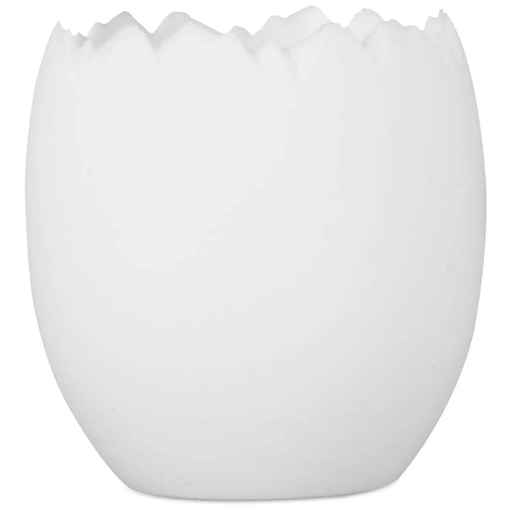 Comatec Mini Egg Cup - 1.5 Ounce Small Ceramic Egg Holder for Soft Boiled Eggs, Breakfast Tableware - Perfect for Easter Decor, Brunch Serving, and Kitchen Decorations