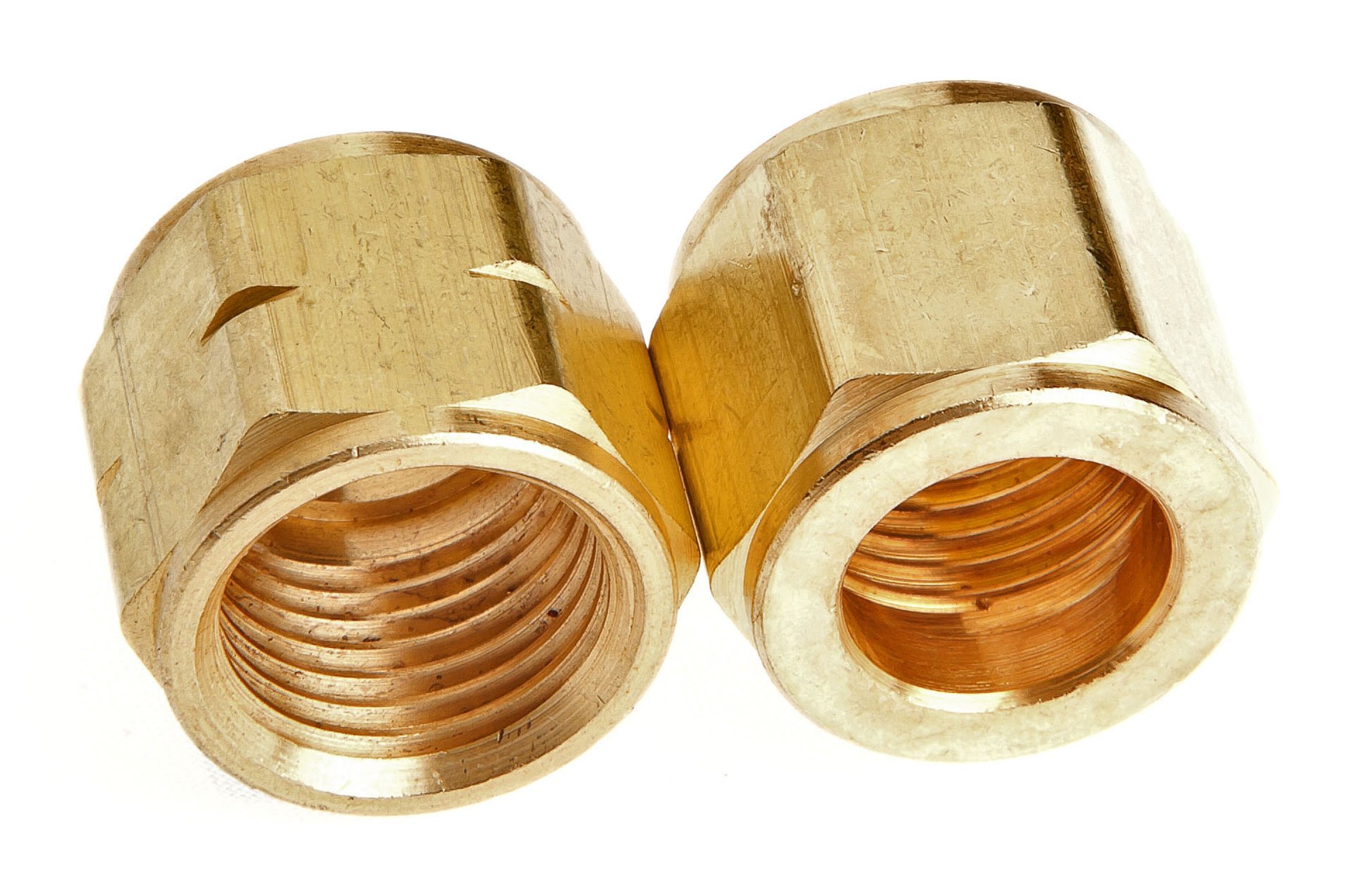 Forney 60326 Oxygen Acetylene Hose Repair Kit - 1/4-Inch Brass Fittings for Welding Torch & Cutting Equipment - Perfect for Industrial Metal Fabrication & DIY Welding Projects