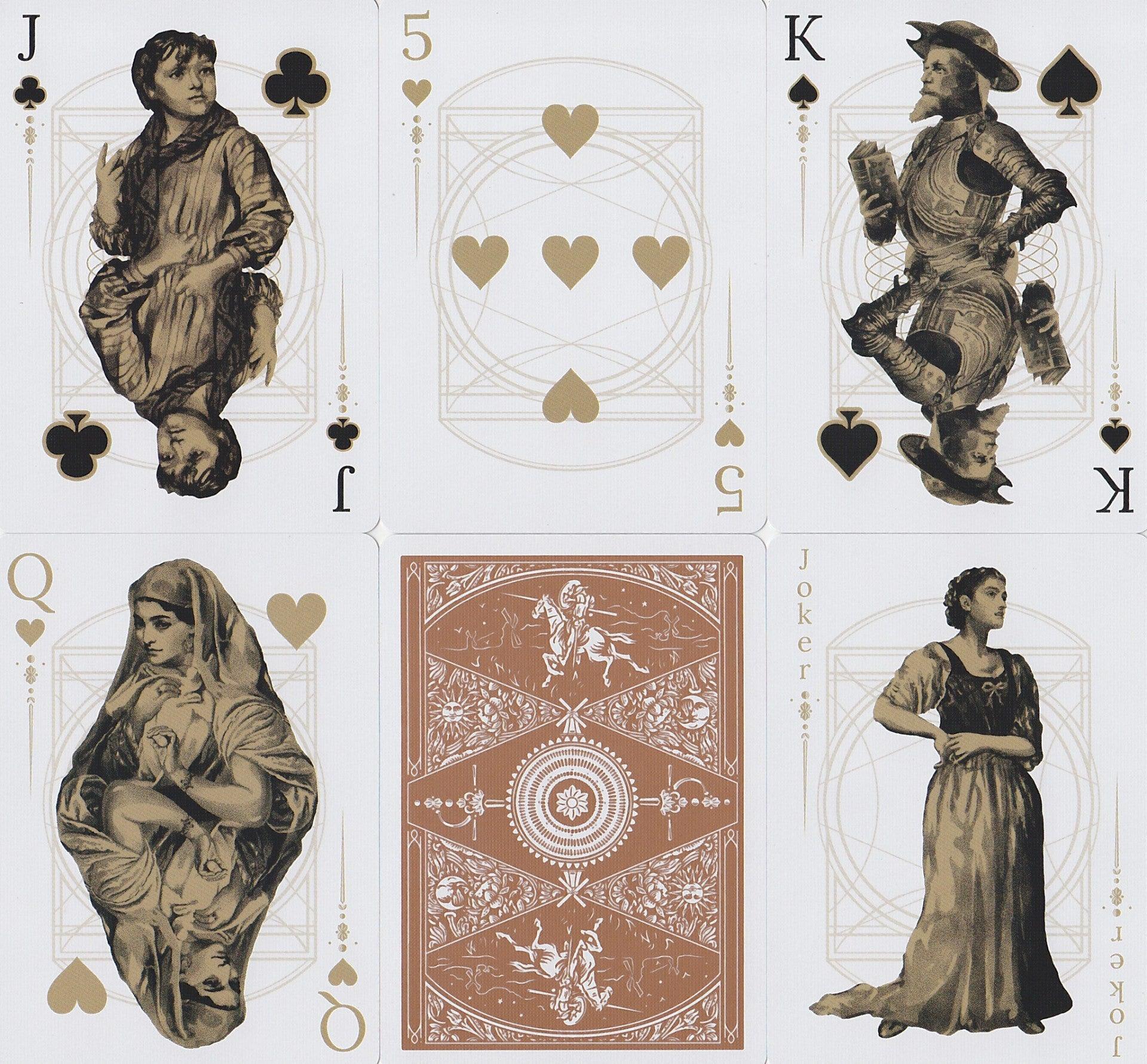 Don Quixote Vol. 1 Playing Cards - Premium Spanish Literature Themed Deck | Collectible Card Game for Magic Tricks, Poker Nights & Gifts | Perfect for Book Lovers & Card Enthusiasts