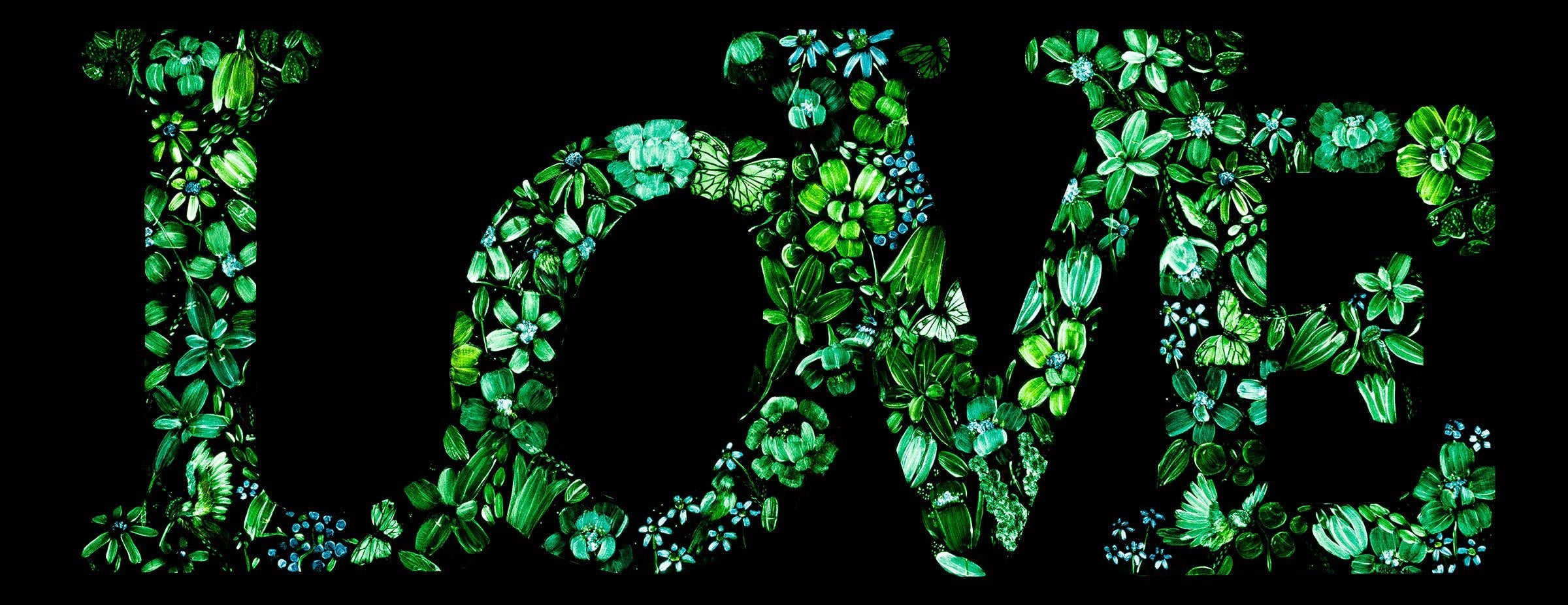 Original 'A Love That Keeps Growing' Romantic Wall Art - Perfect for Valentine's Day Gifts, Anniversary Presents & Home Decor