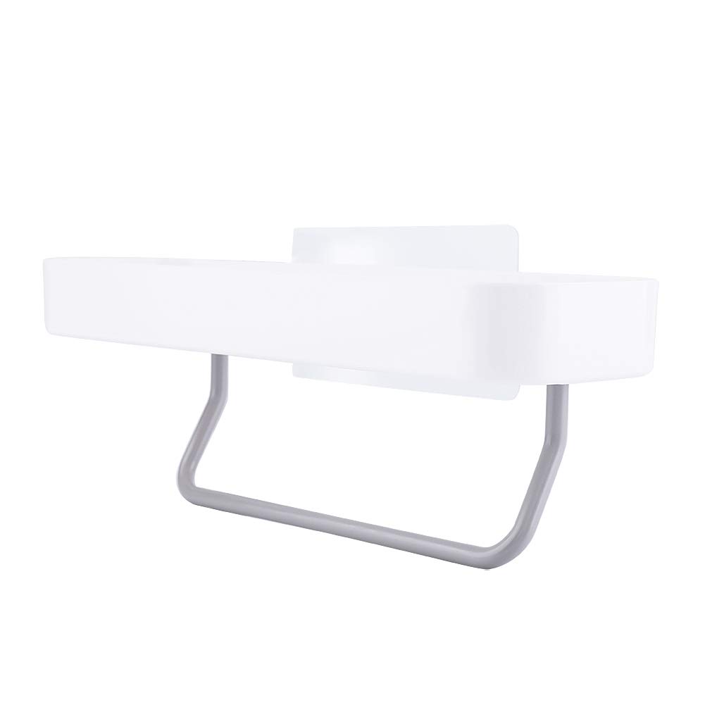 Sturdy ABS Kitchen Storage Rack | Durable Bathroom Towel Holder for Home Organization | Perfect for Pantry, Laundry Room & Small Space Storage Solutions