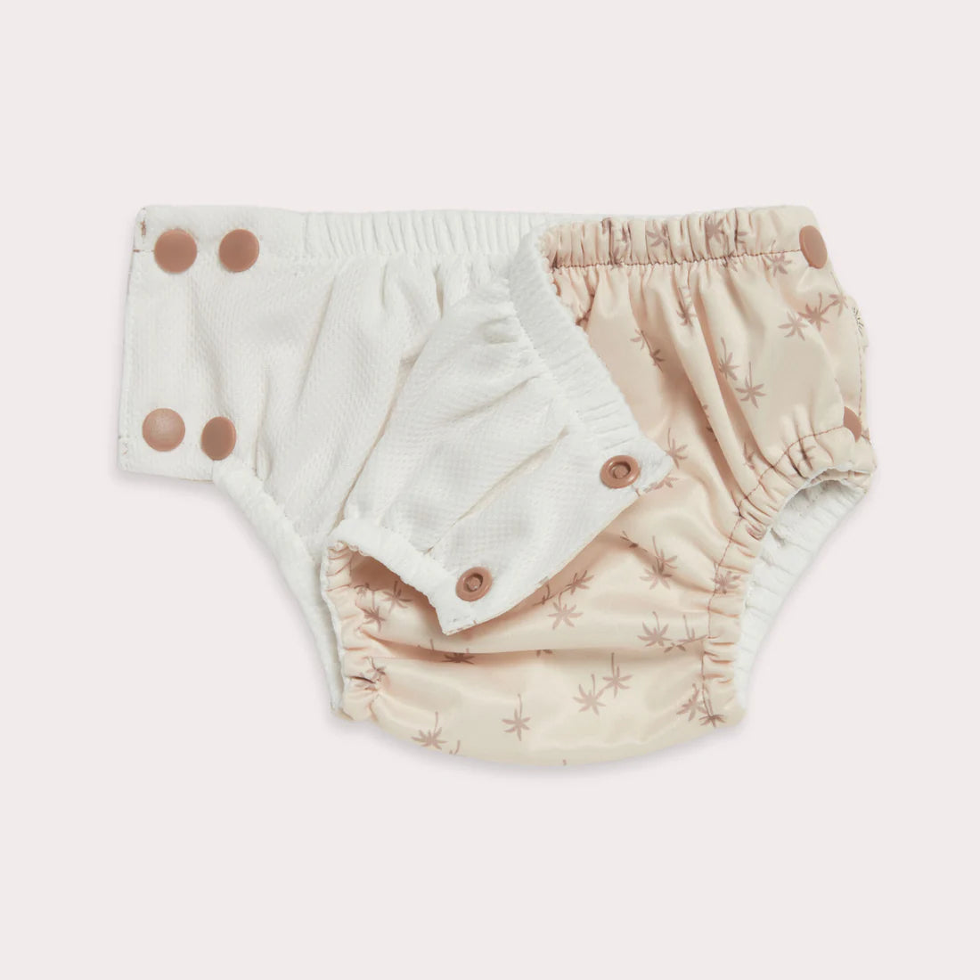 EcoNaps Reusable Swim Diaper for Babies | Soft & Comfortable Palm Print | Perfect for Pool, Beach & Water Play