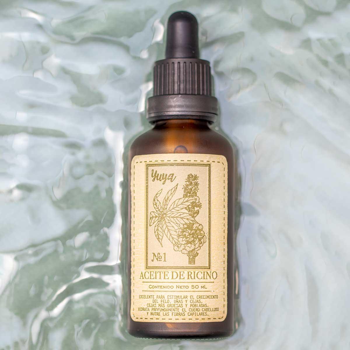 50ml Pure Castor Oil for Hair Growth, Eyelashes & Skin Care - Organic & Cold Pressed - Perfect for Natural Beauty & DIY Treatments