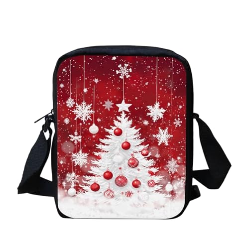 Winter Christmas Tree Snowflake