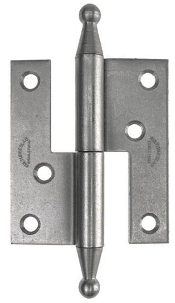 Stainless Steel Door Hinges - Heavy Duty Unfinished Door Knobs for Interior & Exterior Doors - Perfect for Home, Office, and Cabinet Installation