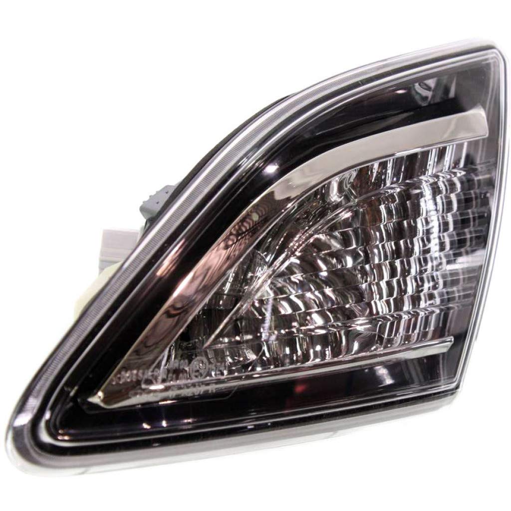 2010-2013 Mazda 3 Sedan Rear Inner Tail Lights Pair with Bulbs - DOT Certified MA2882108 MA2883108 - Replacement for BBM4-51-3G0H BBM4-51-3F0G - Perfect for Driver & Passenger Side Upgrade or Repair