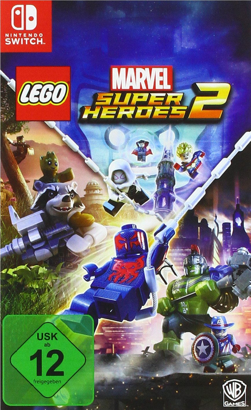 LEGO Marvel Superheroes 2 for Nintendo Switch - Superhero Action Adventure Game for Kids & Adults | Perfect for Family Game Night & Marvel Fans