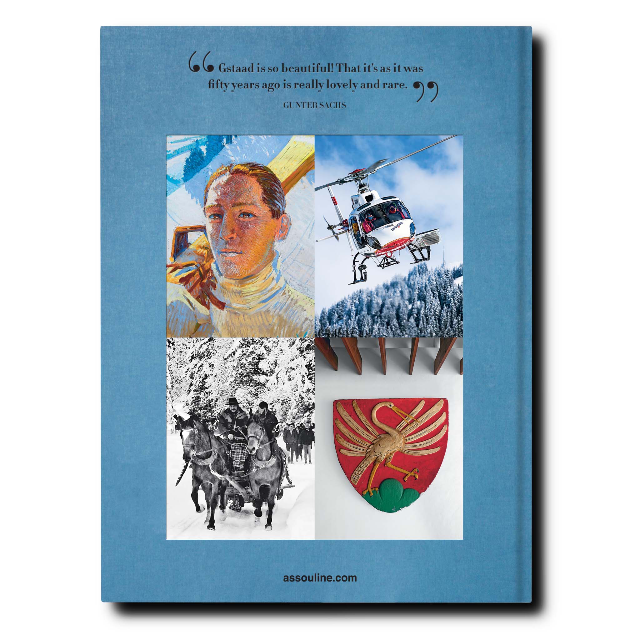 Assouline Gstaad Glam - Luxury Travel & Lifestyle Coffee Table Book | Perfect for Home Decor, Gift Ideas & Travel Inspiration