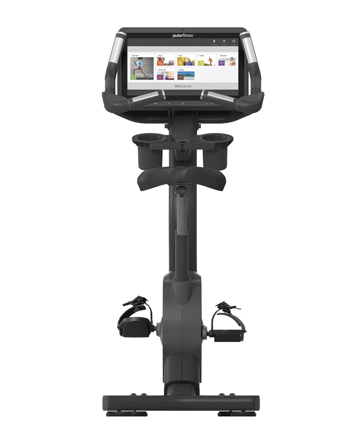Premium Upright Exercise Bike with 18.5
