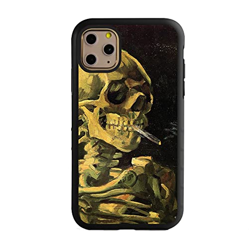 Van Gogh - Skull with Burning Cigarette