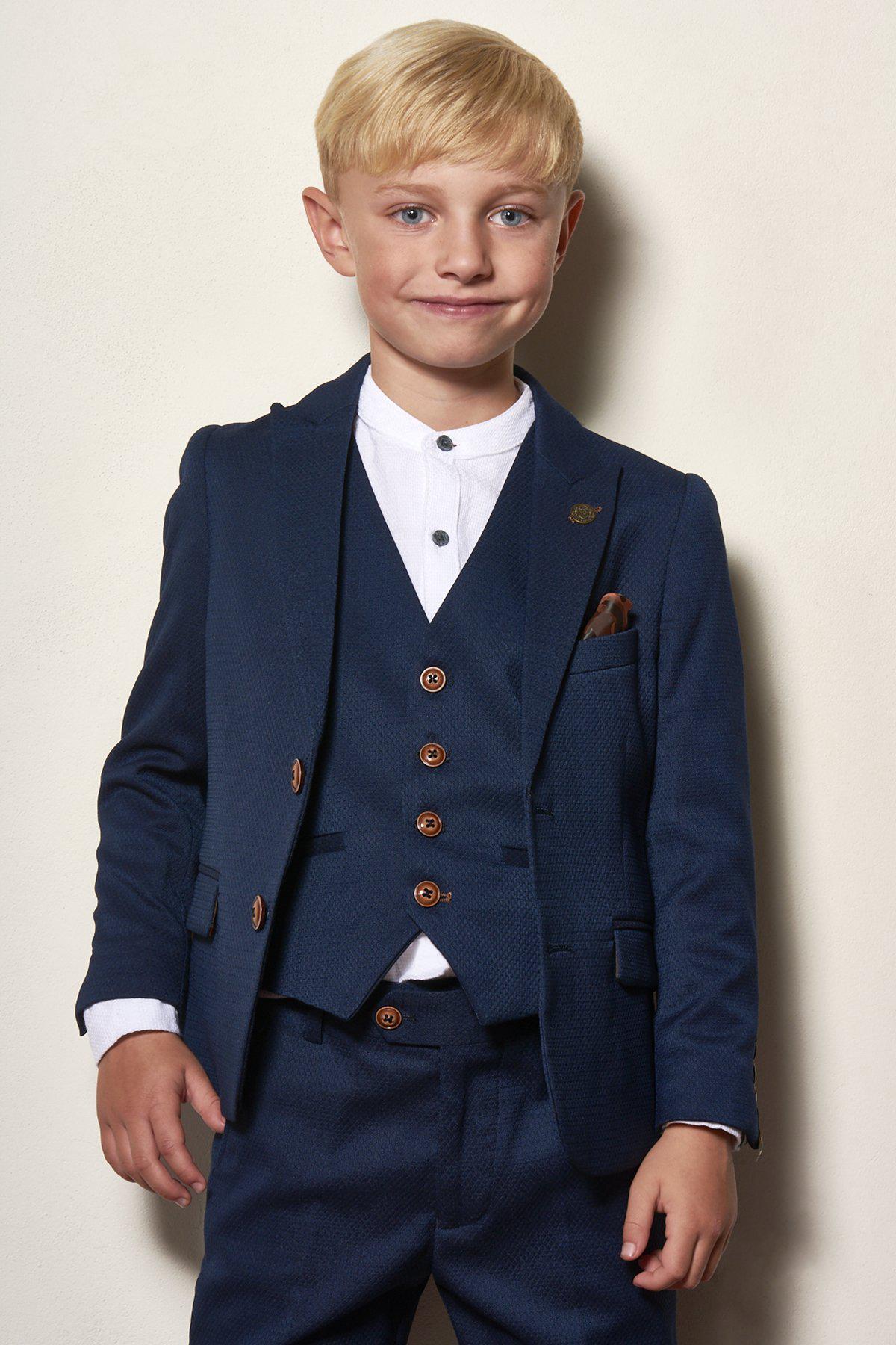 Royal Blue 3-Piece Suit for Men & Boys | Father Son Matching Formal Outfits | Wedding, Graduation & Special Occasions