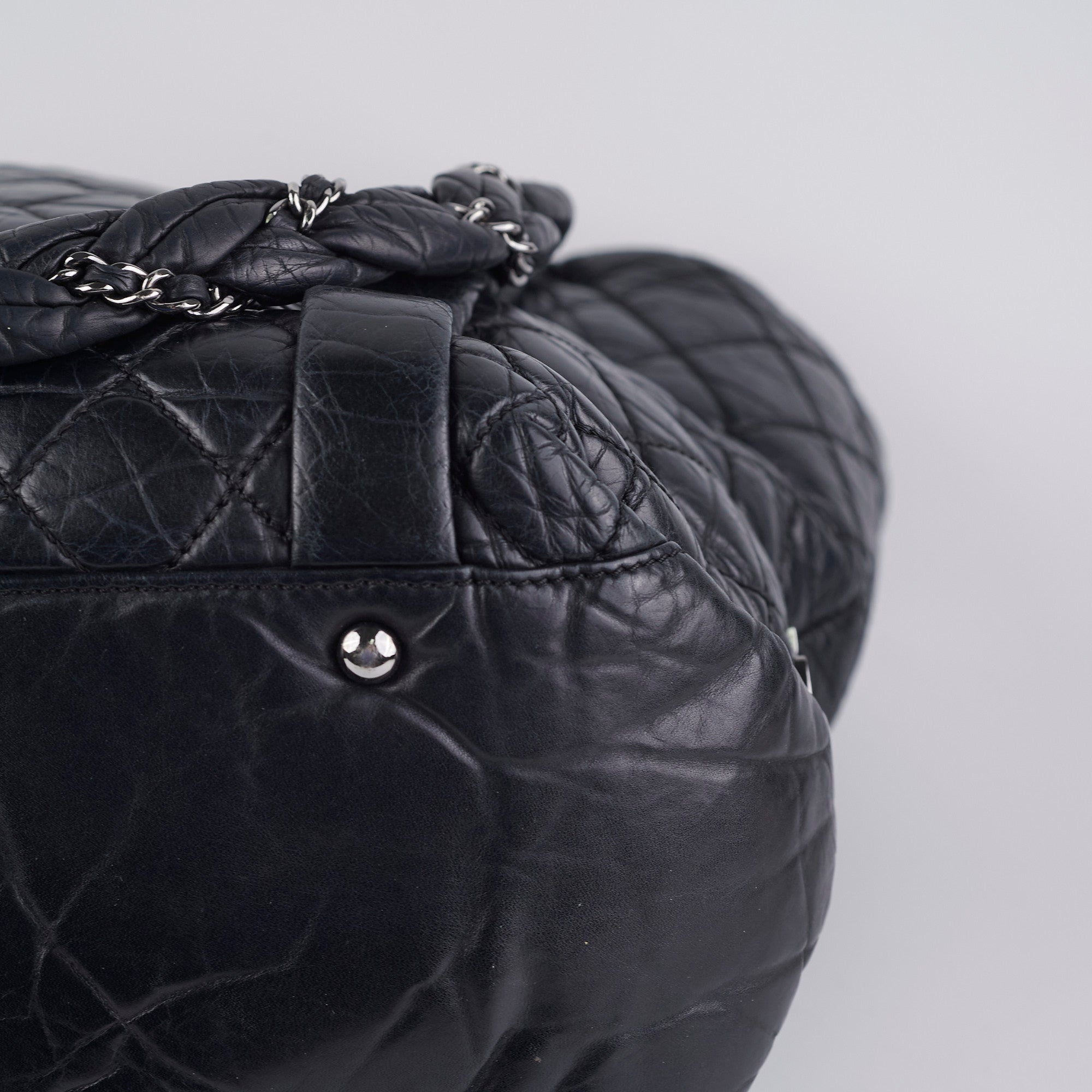 Chanel Lady Braid Tote Bag for Women - Luxury Designer Handbag with Leather Straps & Gold Hardware - Perfect for Work, Travel & Everyday Use