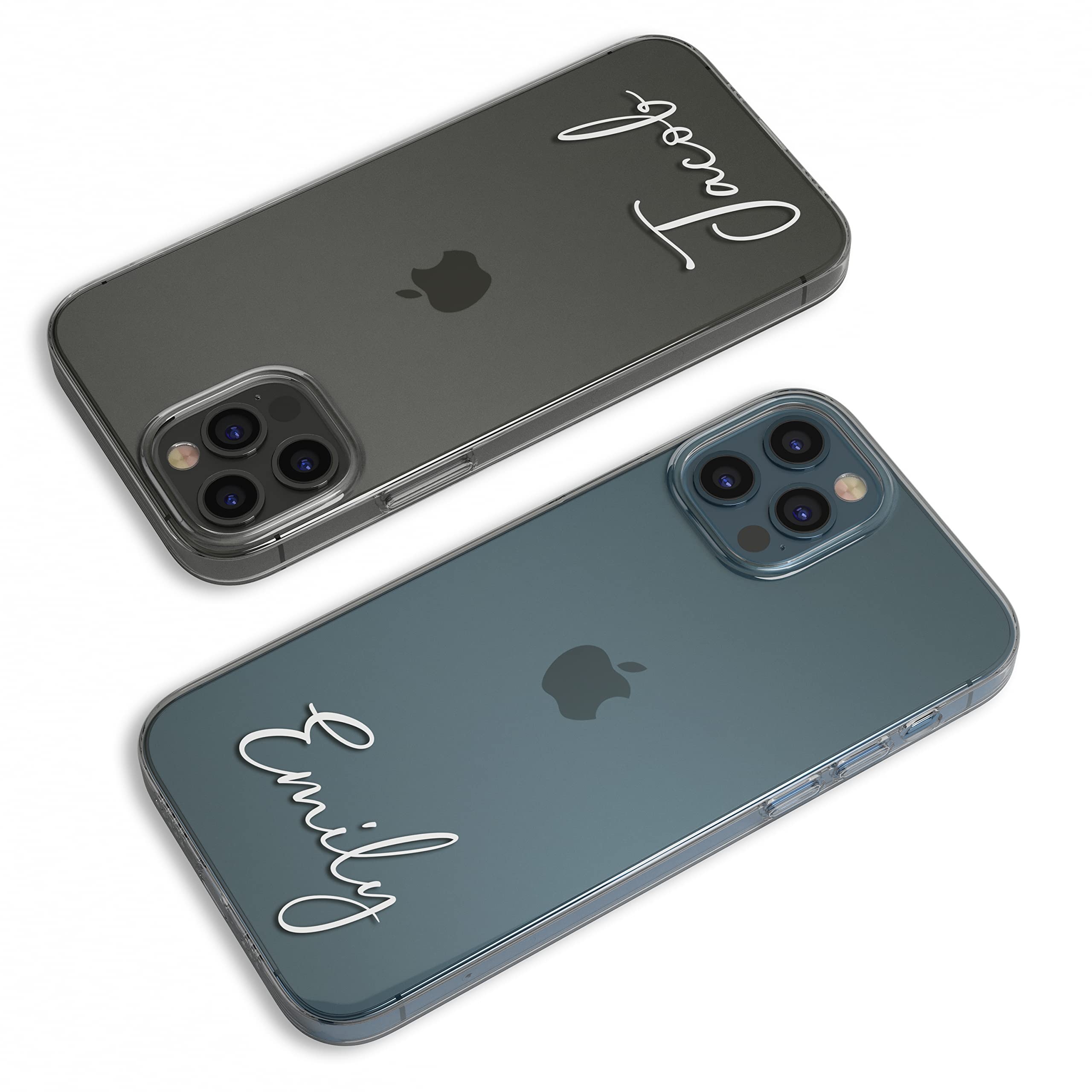 Birsppy Liana Custom Personalized Name iPhone Case - Clear Handwritten Style Cover for iPhone 15 Pro Max/14 Plus/13 Mini/12/11/XR/XS/X/10/8/7/SE/6s/6 - Perfect Gift & Daily Protection