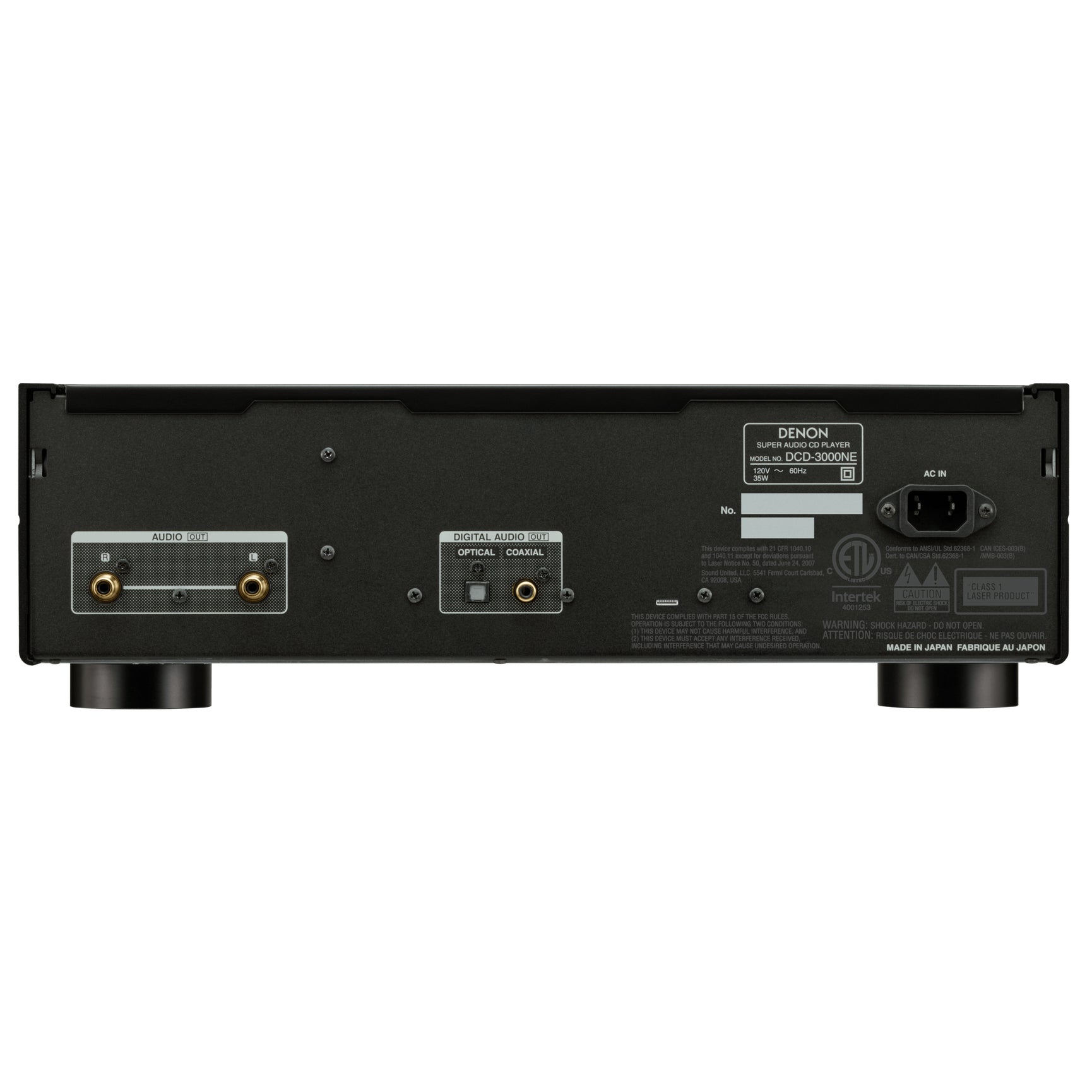 Denon DCD-3000NE SACD/CD Player - High-End Audio for Home Theater & Music Listening | Perfect for Audiophiles & Hi-Fi Enthusiasts