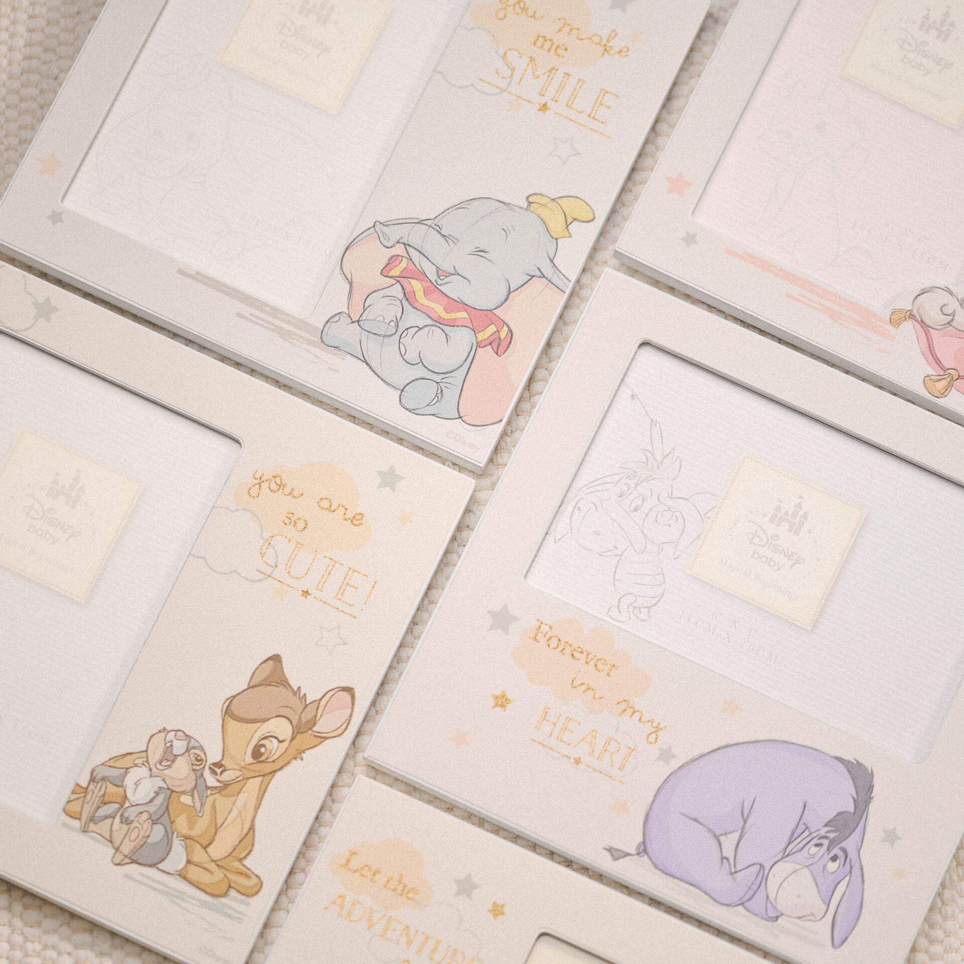 Disney Dumbo 6'' x 4'' Photo Frame - Magical Beginnings Collection - Perfect for Baby Nursery, Kids Room Decor & Disney Themed Gifts
