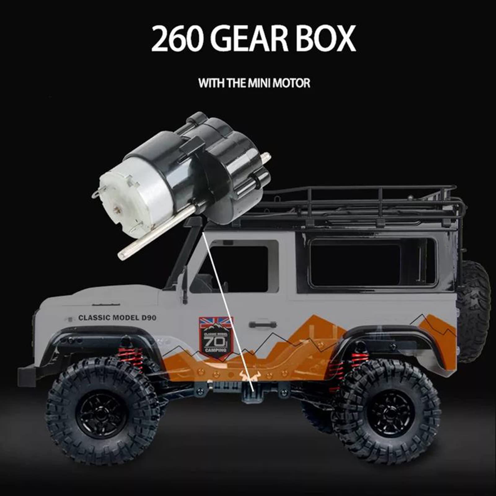 GoolRC MN99 1:12 Scale 4WD Off-Road RC Rock Crawler Truck - 2.4GHz Remote Control Car for All Terrain Climbing | Electric Vehicle Toy Gift for Adults & Kids | Includes 2 Batteries (Blue) | Perfect for Outdoor Adventures, Backyard Crawling & Off-Road Racing