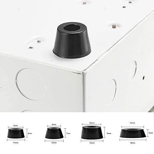 20-Pack Rubber Furniture Leg Pads - Non-Slip Round Bumpers for Chairs, Tables & Floor Protection (Ideal for Hardwood Floors & Noise Reduction in Home/Office)