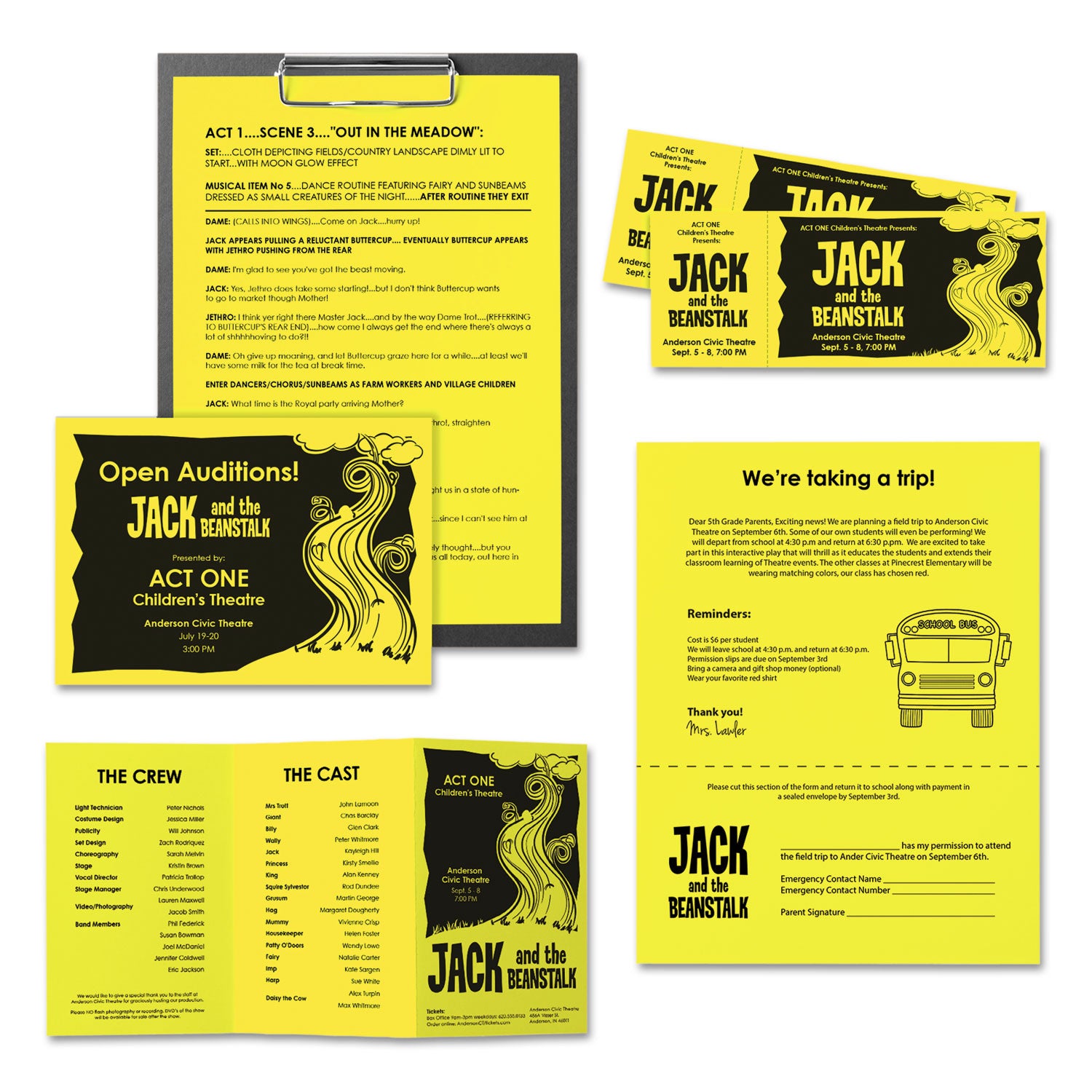 Astrobrights® Vibrant Color Paper - 24 lb Bond Weight, 8.5 x 11 Inches, Lift Off Lemon Yellow, 500 Sheets per Ream | Perfect for Office Documents, School Projects, Flyers & Crafting