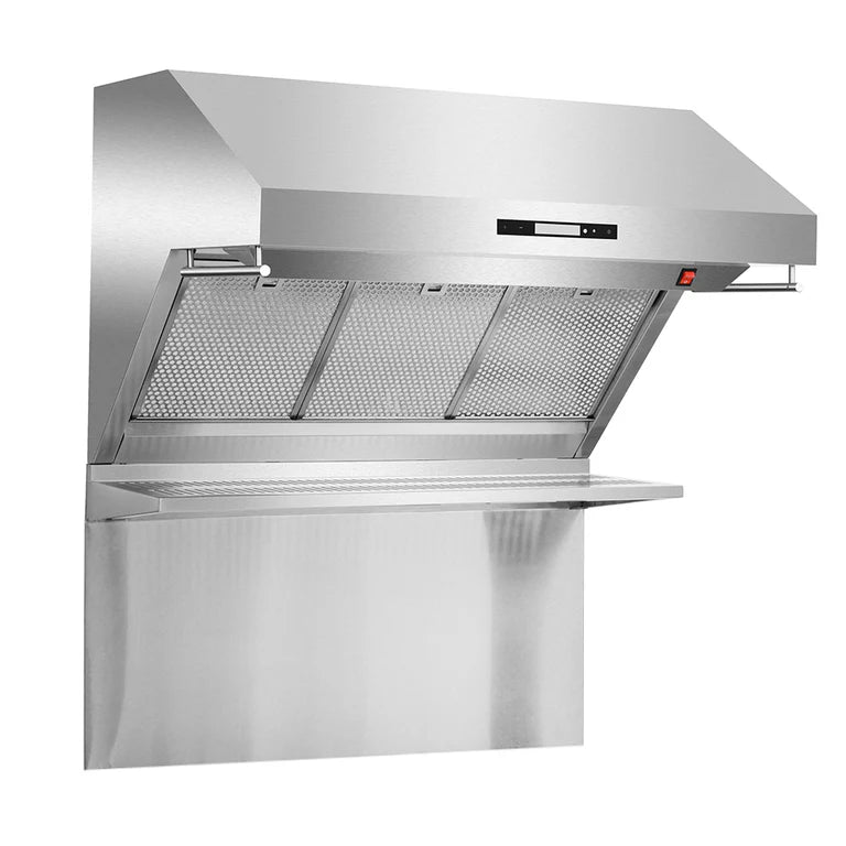 36 Inch Gas Range with Wall Mount Range Hood - Forno Appliance Package for Professional Kitchen & Home Cooking | Perfect for Baking, Roasting & Grilling
