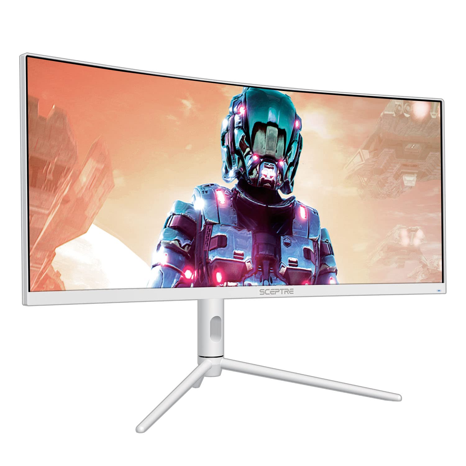 Sceptre 30-inch Curved Gaming Monitor - 2560x1080 UltraWide 200Hz, 1ms Response, AMD FreeSync Premium, 99% sRGB, DisplayPort & HDMI, Built-in Speakers, Picture by Picture (PIP) - Perfect for Gaming, Office Work & Multitasking (Model: C305B-FUN200W)