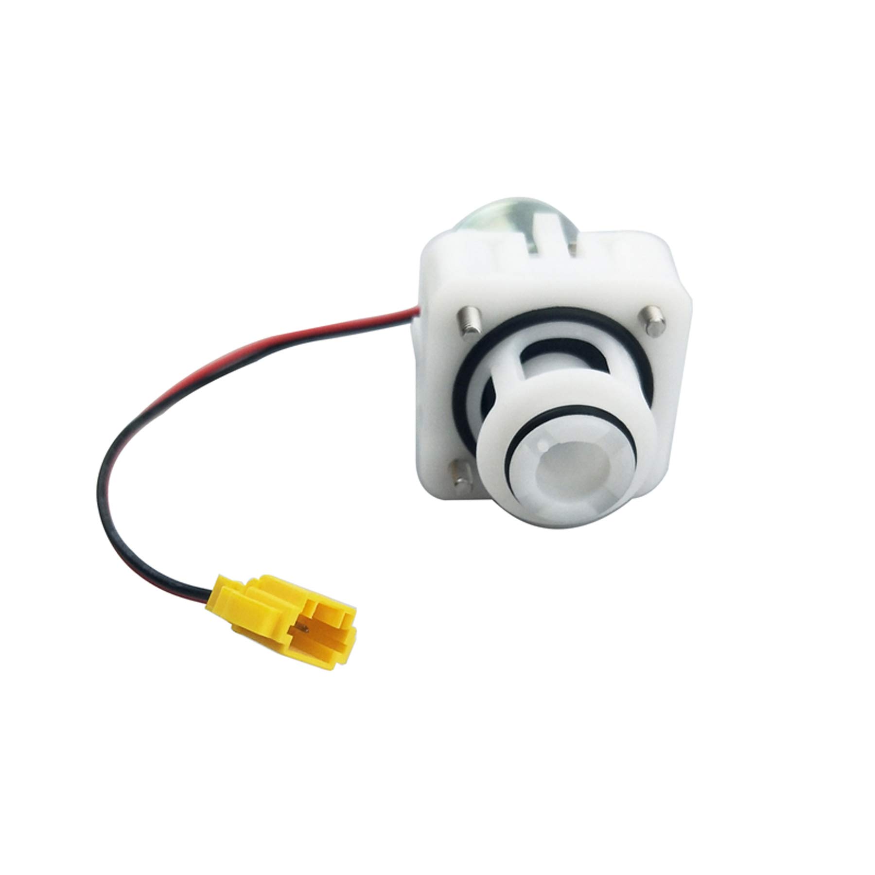 TOTO Compatible Toilet Flush Valve Solenoid Assembly - Automatic Infrared Sensor Flusher Valve & Diaphragm Repair Kit with Yellow Plug | For Commercial Restrooms & Smart Toilet Upgrades