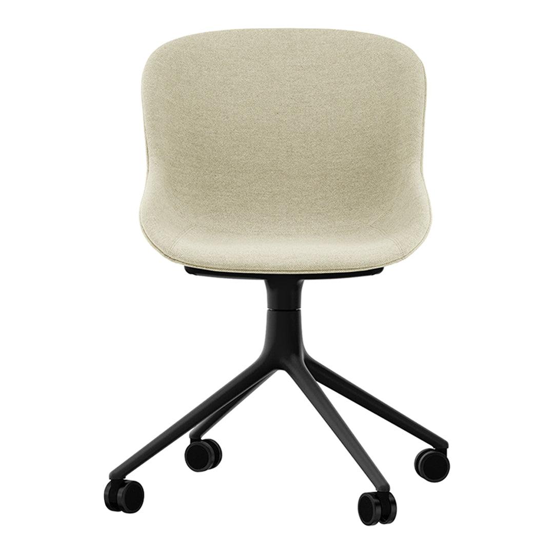 Premium Hyg Chair with 4-Star Swivel Base & Full Upholstery - Ergonomic Office Chair for Home & Workspace Comfort