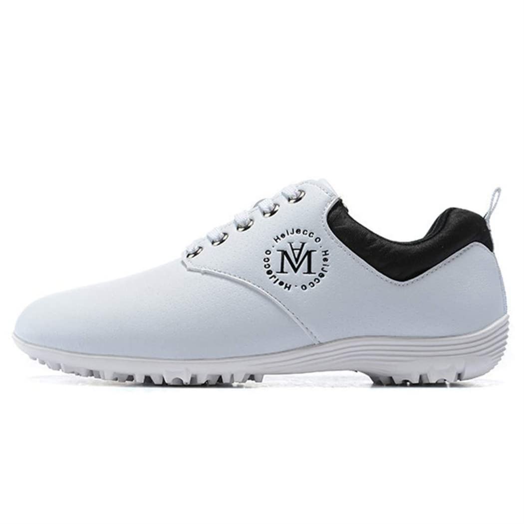**Waterproof Women's Golf Shoes - Anti-Slip Outdoor Sneakers for Ladies & Boys | White Size 37 EU | Perfect for Golfing, Walking & Training**