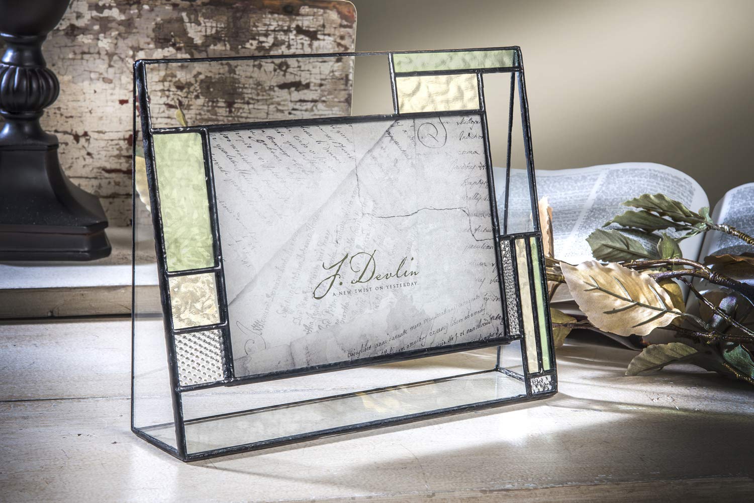 Personalized Wedding Picture Frame - Engraved Glass Photo Keepsake for Couples | Perfect for Engagement & Anniversary Gifts (4x6 Horizontal)