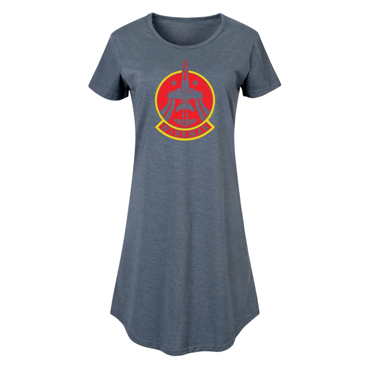 Top Gun: Maverick Wingman Patch Women's Any Way Dress - Casual & Party Wear for Women - Perfect for Movie Fans, Cosplay & Themed Events