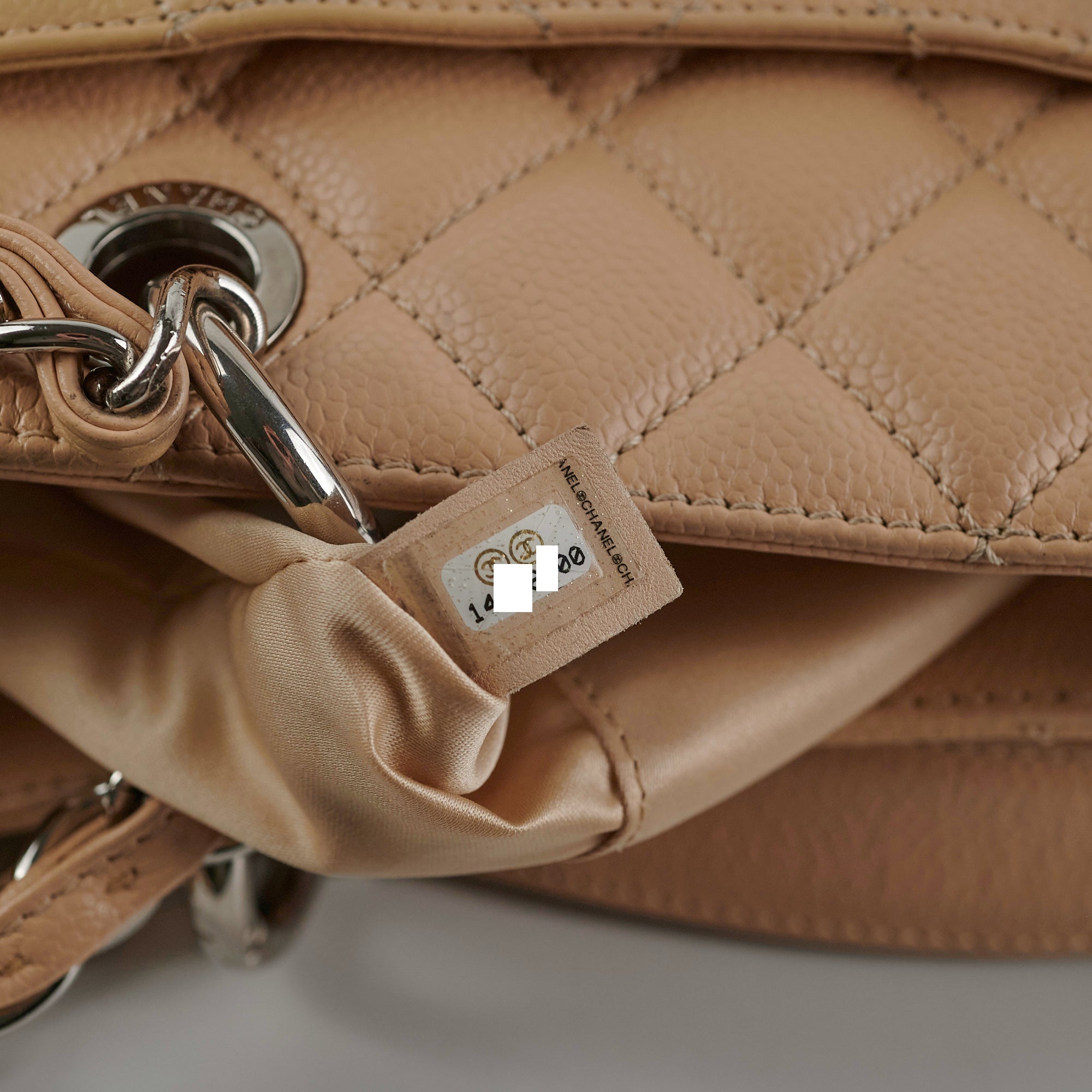 Chanel Grand Shopping Tote (GST) Beige Clair Caviar Leather Handbag - Luxury Designer Tote for Women, Perfect for Work, Travel & Everyday Use