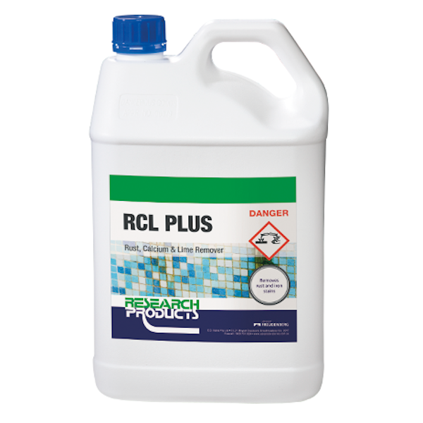 RCL Plus Rust, Calcium & Lime Remover - Heavy Duty Cleaner for Bathroom, Kitchen & Outdoor Use - Eliminates Stains on Tiles, Sinks & Fixtures