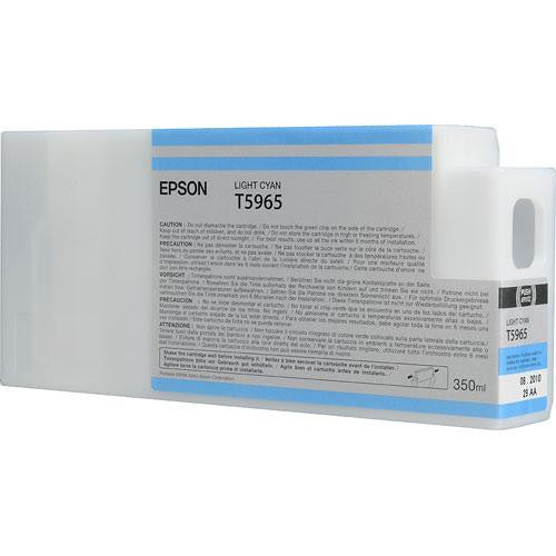 Epson T596500 350ml Light Cyan Ultrachrome HDR Ink Cartridge for Epson 7900/7890/9890/9900 Printers - Perfect for Photo Printing, Fine Art Reproduction & Professional Graphics
