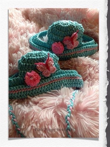 Stylish Baby Blue Couture Knit Hat for Women - Soft Winter Beanie for Cold Weather & Outdoor Activities