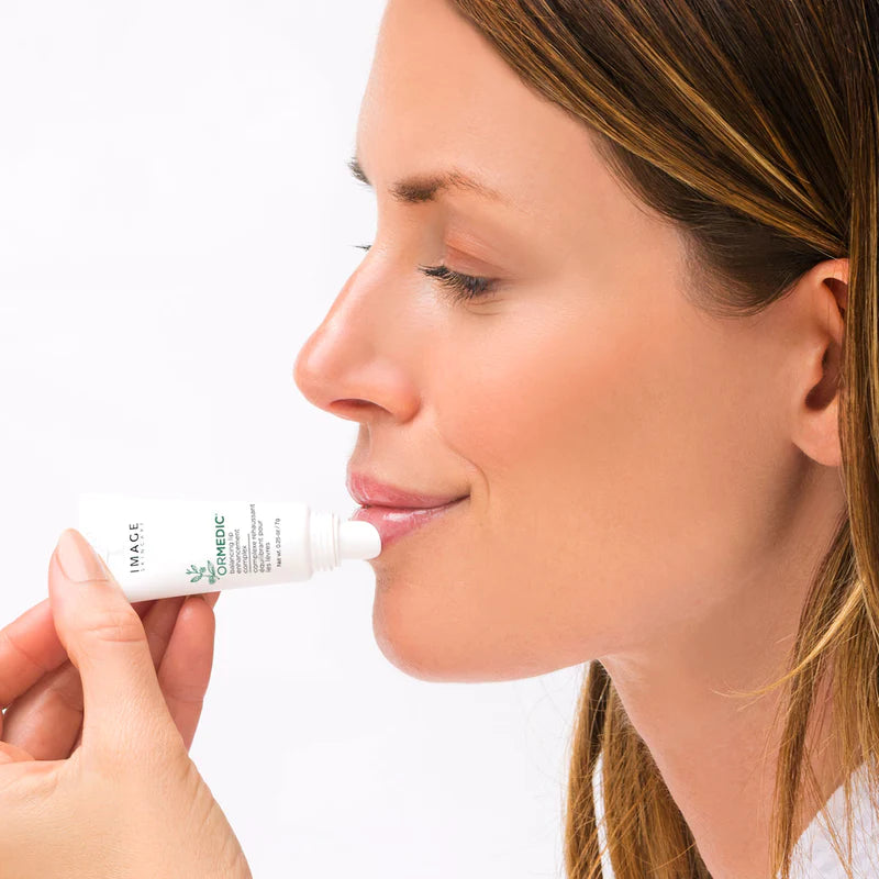 IMAGE Skincare Ormedic Balancing Lip Enhancement Complex - Hydrating & Plumping Lip Treatment for Dry, Chapped Lips | Perfect for Daily Use & Nighttime Lip Care Routine