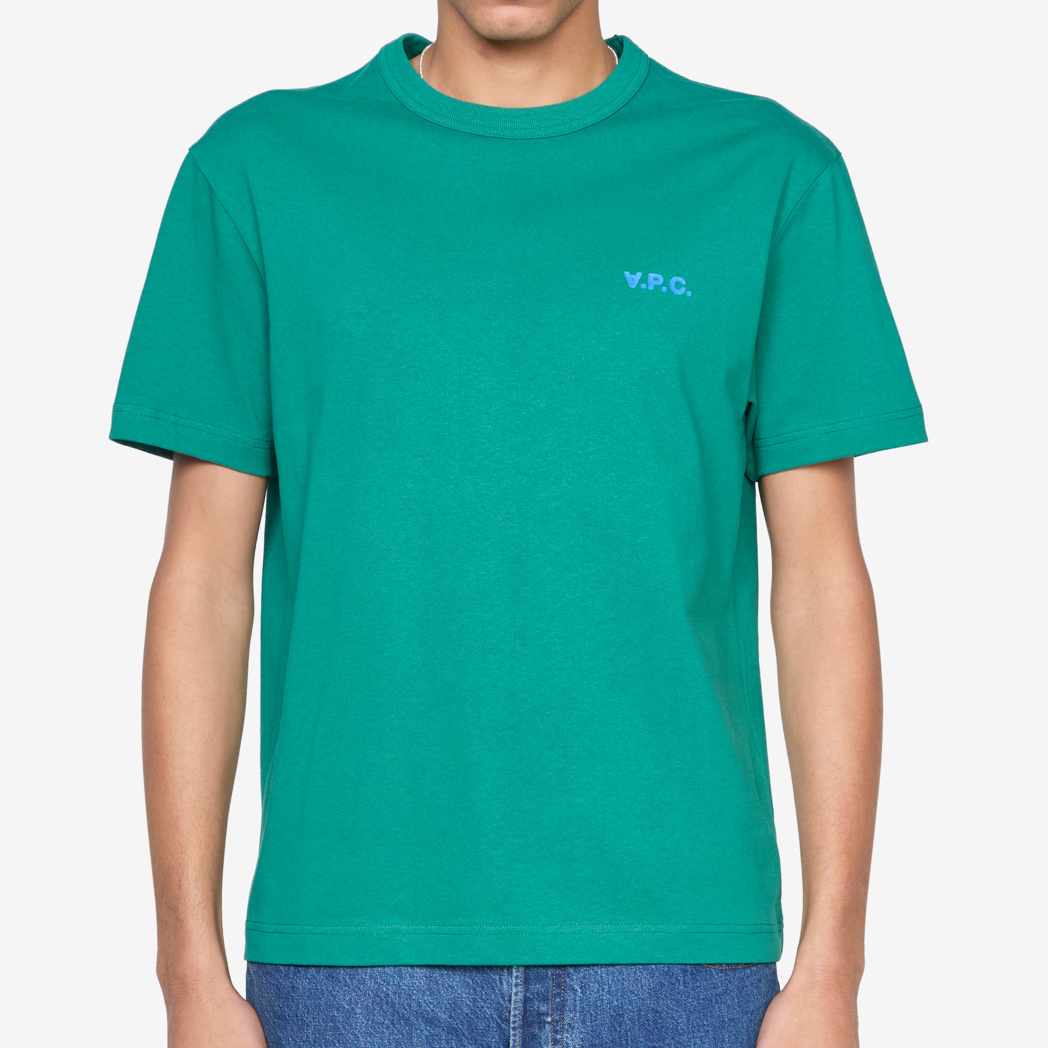 Stylish Boxy Petit VPC T-Shirt for Women - Green & Blue Options | Casual Wear, Street Fashion, Everyday Comfort