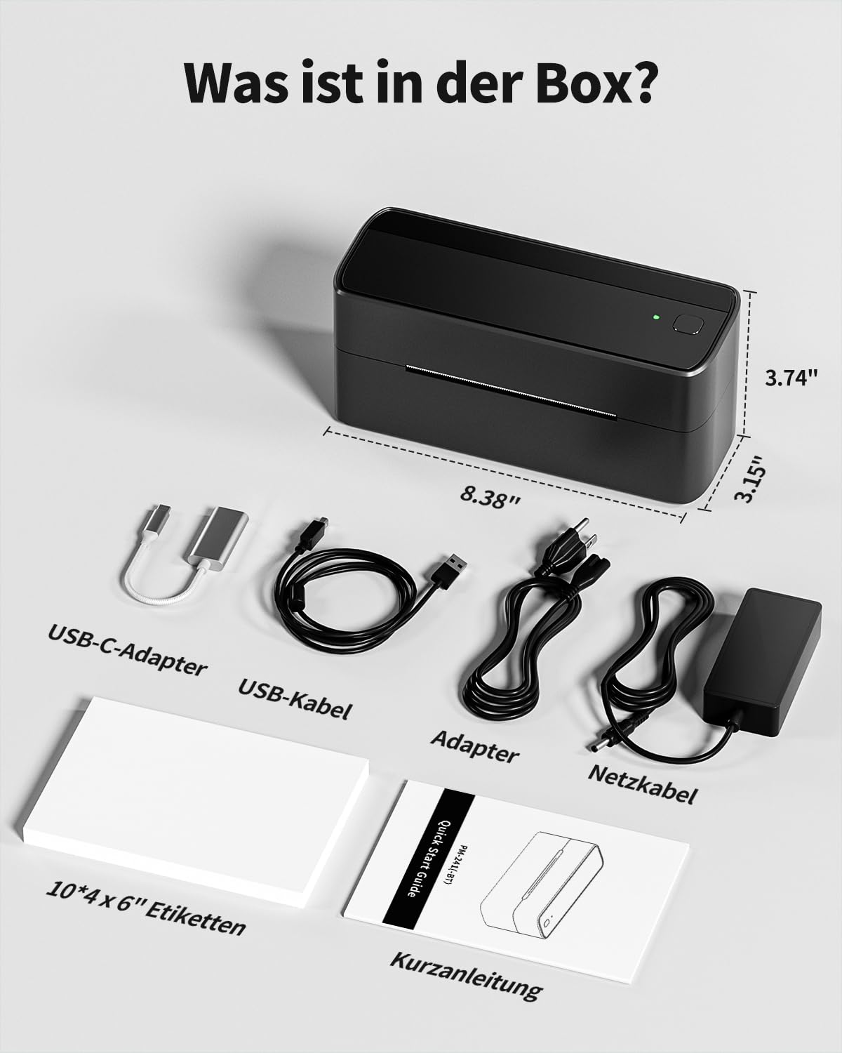 Phomemo Bluetooth Thermal Label Printer, 4x6 Wireless Barcode Sticker Printer for Shipping Labels - Compatible with Amazon, Etsy, DHL, UPS, eBay & Shopify | Perfect for Small Business, Home Office & E-commerce Shipping