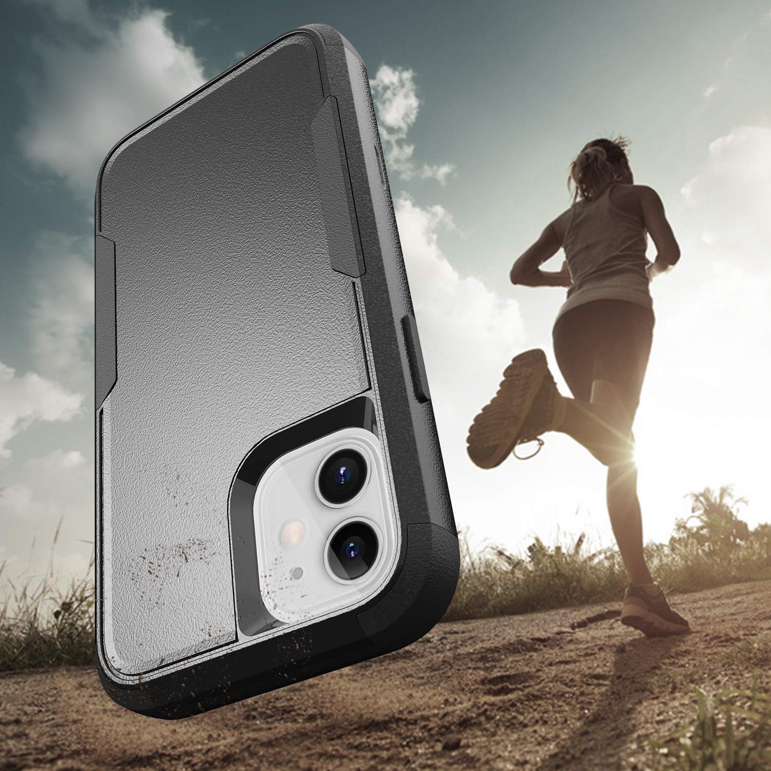 Shockproof Heavy Duty Protective Phone Case for Apple iPhone 11 - Durable Cover with Military-Grade Drop Protection | Perfect for Outdoor Adventures, Work & Daily Use