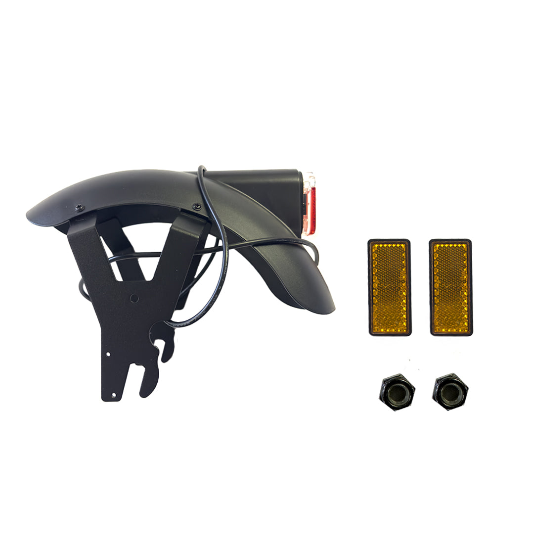 Apollo City & City Pro 2023-2024 Rear Fender Assembly - Replacement Scooter Mudguard for Enhanced Protection & Style - Perfect for Urban Commuting & Wet Weather Riding