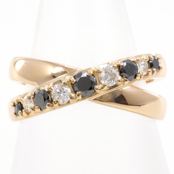 18K Pink Gold Black Diamond Ring for Women - Elegant & Luxurious Wedding, Engagement, or Anniversary Jewelry Gift