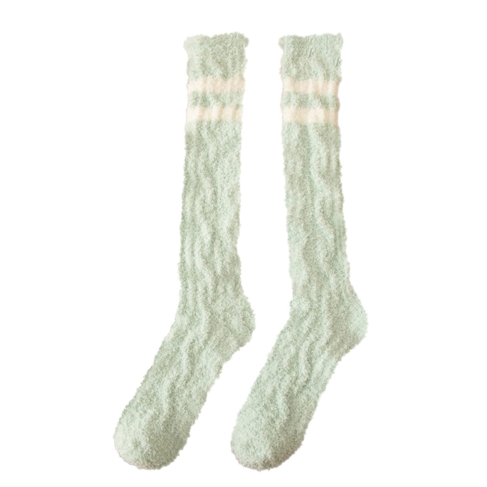 Women's Knee High Socks - Warm Winter Stockings for Home & Gifts
