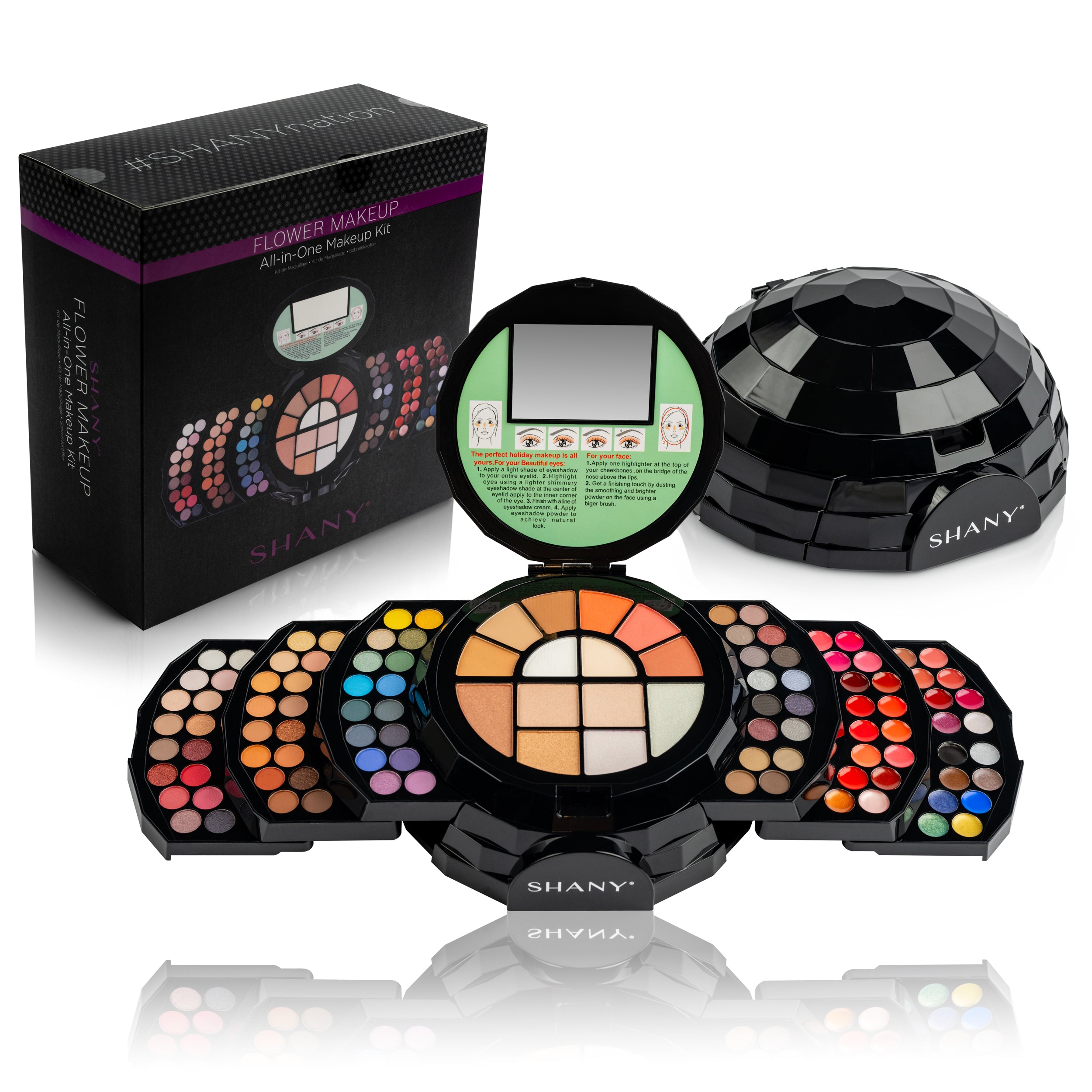 Professional Flower Makeup Kit - Complete Beauty Set for Bridal, Party & Special Occasion Makeup