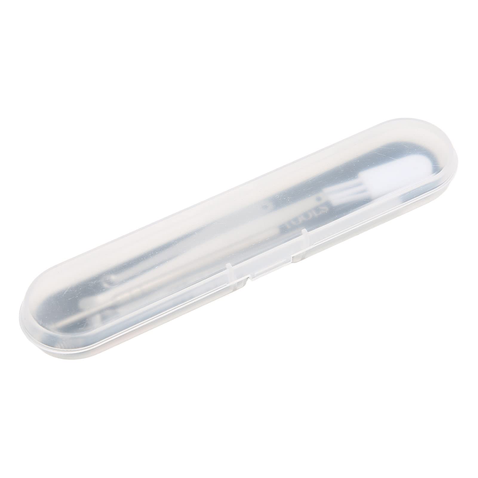 Stainless Steel Spiral Ear Spoon Set - Lightweight & Durable Ear Cleaner with Storage Box for Adults | Perfect for Home Ear Cleaning & Personal Hygiene Care
